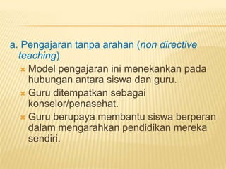 Model pengajaran | PPT