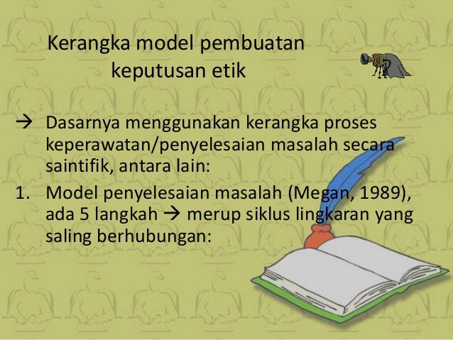 Model pengambilan keputusan dilema etik dan masalah