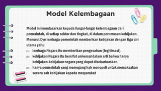 Model Perumusan Kebijakan Pendidikan Pptx