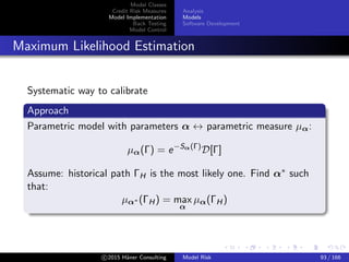 Model Risk for Pricing and Risk Models in Finance | PDF