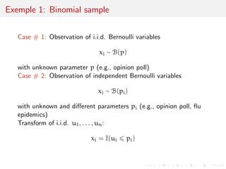 ned 
expectation E[X] and a  