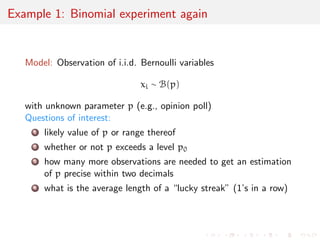 Limit theorems 
Central Limit Theorem (CLT) 
If X1, . . . ,Xn are i.i.d. random variables, with a well-de 