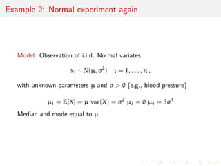 ned 
expectation E[X] and a  
