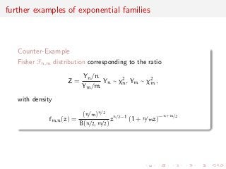 dence intervals (or regions) on  as regions likely to 
contain the true  
testing speci 