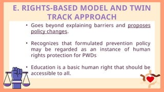 Twin Track Approach Model Graphics Models-of-Disability reported by jericho l capalis.pptx