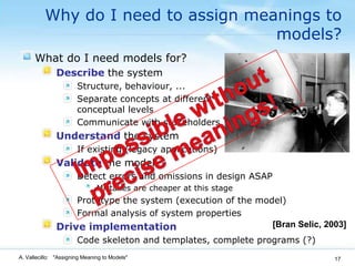 Models And Meanings | PPTX