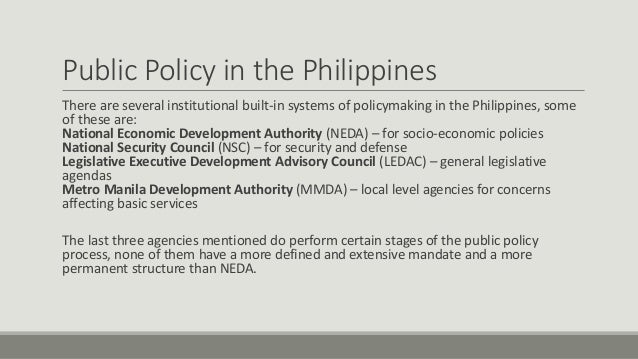 Models Approaches of Public Policy