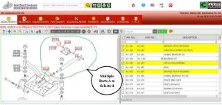 Multiple
Parts Are
Selected
 