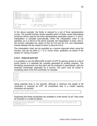 Models en atp | PDF