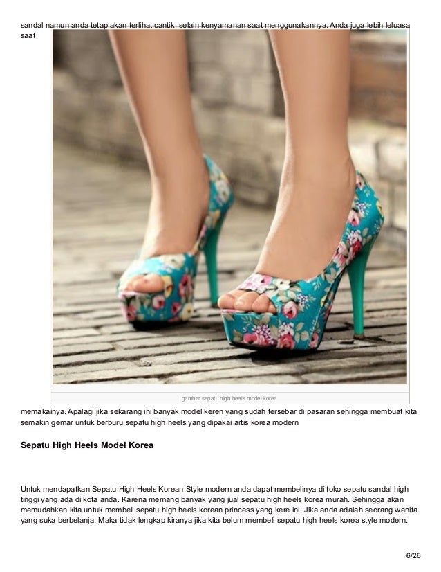Gambar Sepatu Wanita High Heels Terbaru - Gambar Sepatu