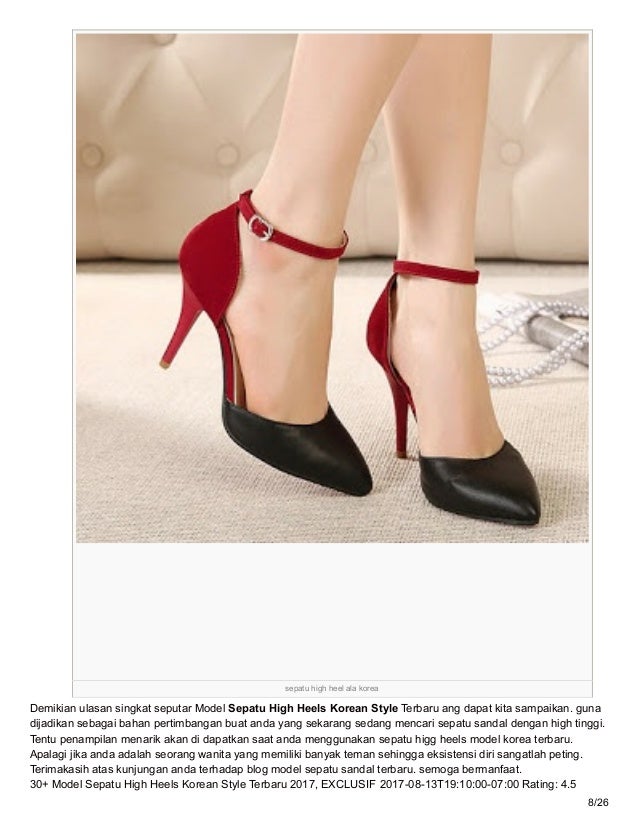 Modelsepatusandalbaru blogspot com 30 model  sepatu  high 