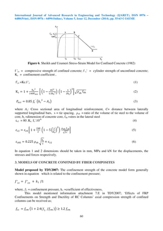 MODELS FOR CONFINED CONCRETE COLUMNS WITH FIBER COMPOSITES | PDF