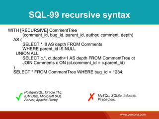 Db2 Recursive Sql Models for hierarchical data | PDF