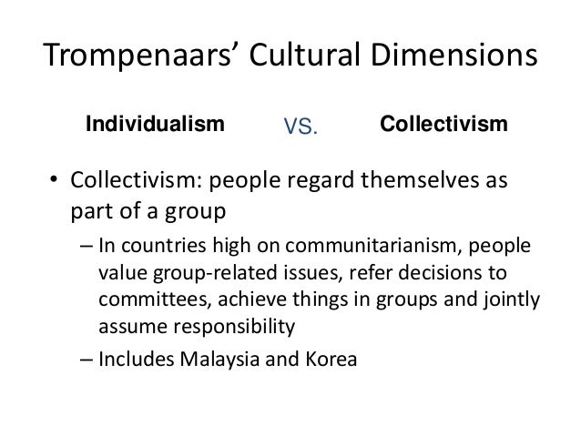 trompanaaras communitarianism vs individualism Geert hofstede vs fons trompenaars geert hofstede one of these is the closeness between the notions of collectivism vs individualism of hofstede and communitarianism vs individualism of trompenaars for a marketer, from our point of view. trompanaaras communitarianism vs individualism Geert hofstede vs fons trompenaars geert hofstede one of these is the closeness between the notions of collectivism vs individualism of hofstede and communitarianism vs individualism of trompenaars for a marketer, from our point of view.