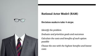 Early Rational Actor Models Foreign policy anaysis models in International politics | PPTX