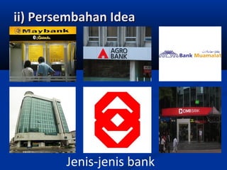 ii) Persembahan Idea




        Jenis-jenis bank
 