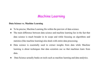 Traditional Programming vs Machine learning and Models in Machine ...