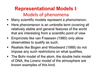 MODELS IN SCIENCE.pdf - presentation containing models in science | PDF
