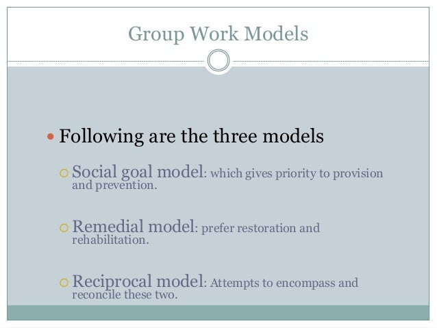 what is remedial social work