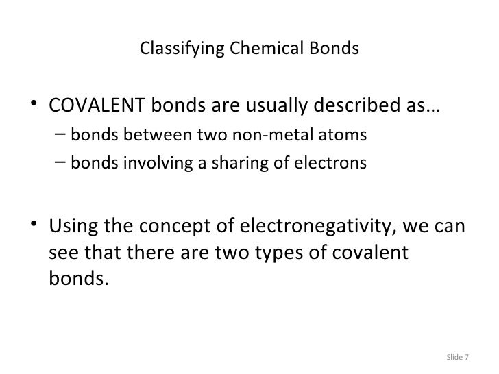 Models of chemical bonding