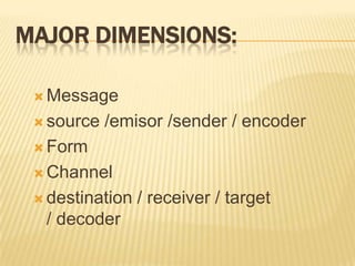 Models of communication | PPTX