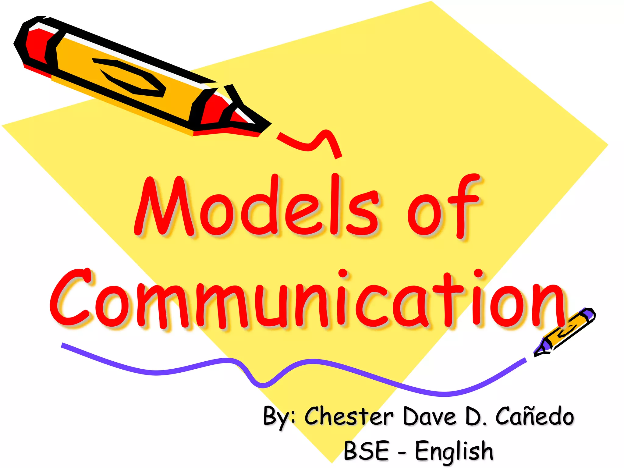 Models of communication | PPT