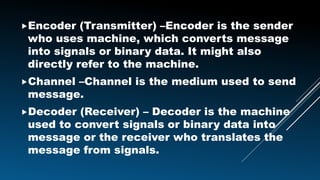 Mo dels of communication | PPTX | Computer Networking | Computing