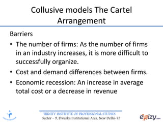 Models of oligopoly | PPTX