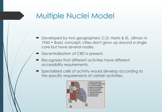 Multiple Nuclei Model.pdf MODELS OF PLANNING PROCESS in urban planning.pptx
