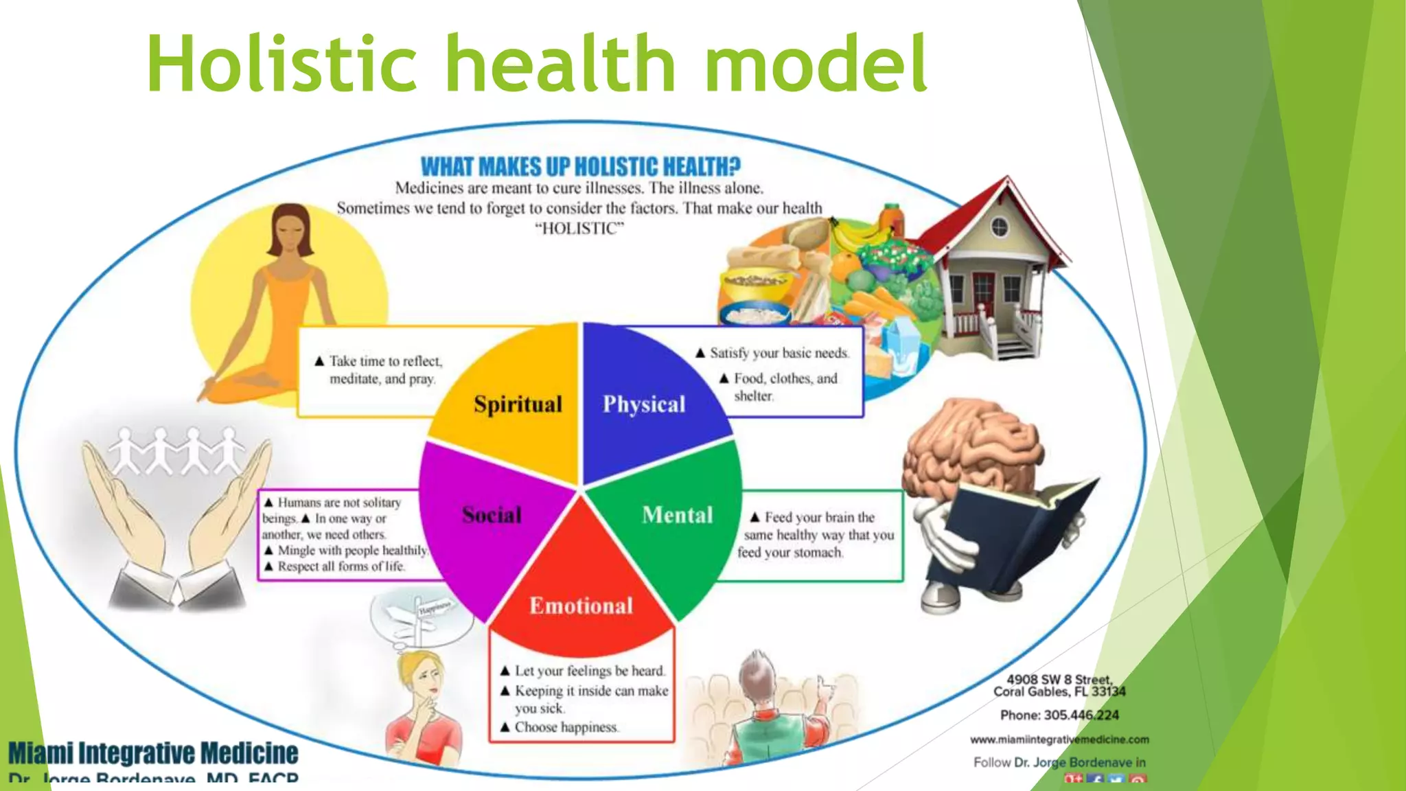Holistic health model