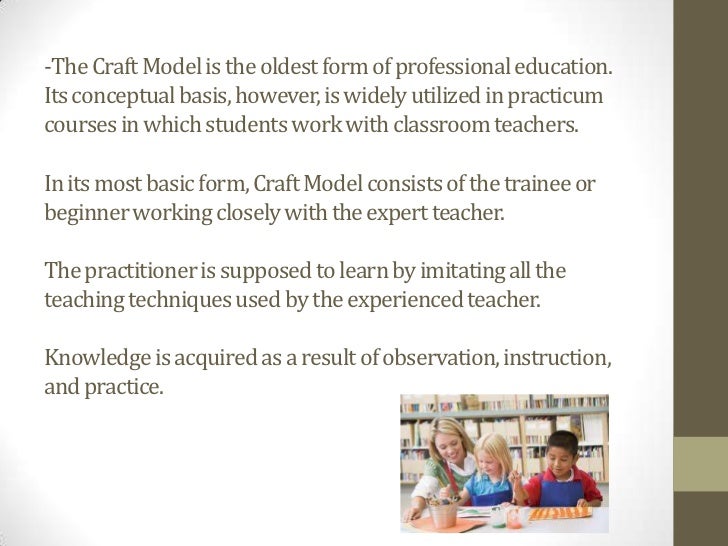 Models of Teacher Education
