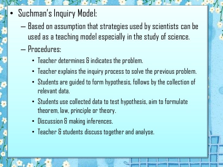 Models of teaching