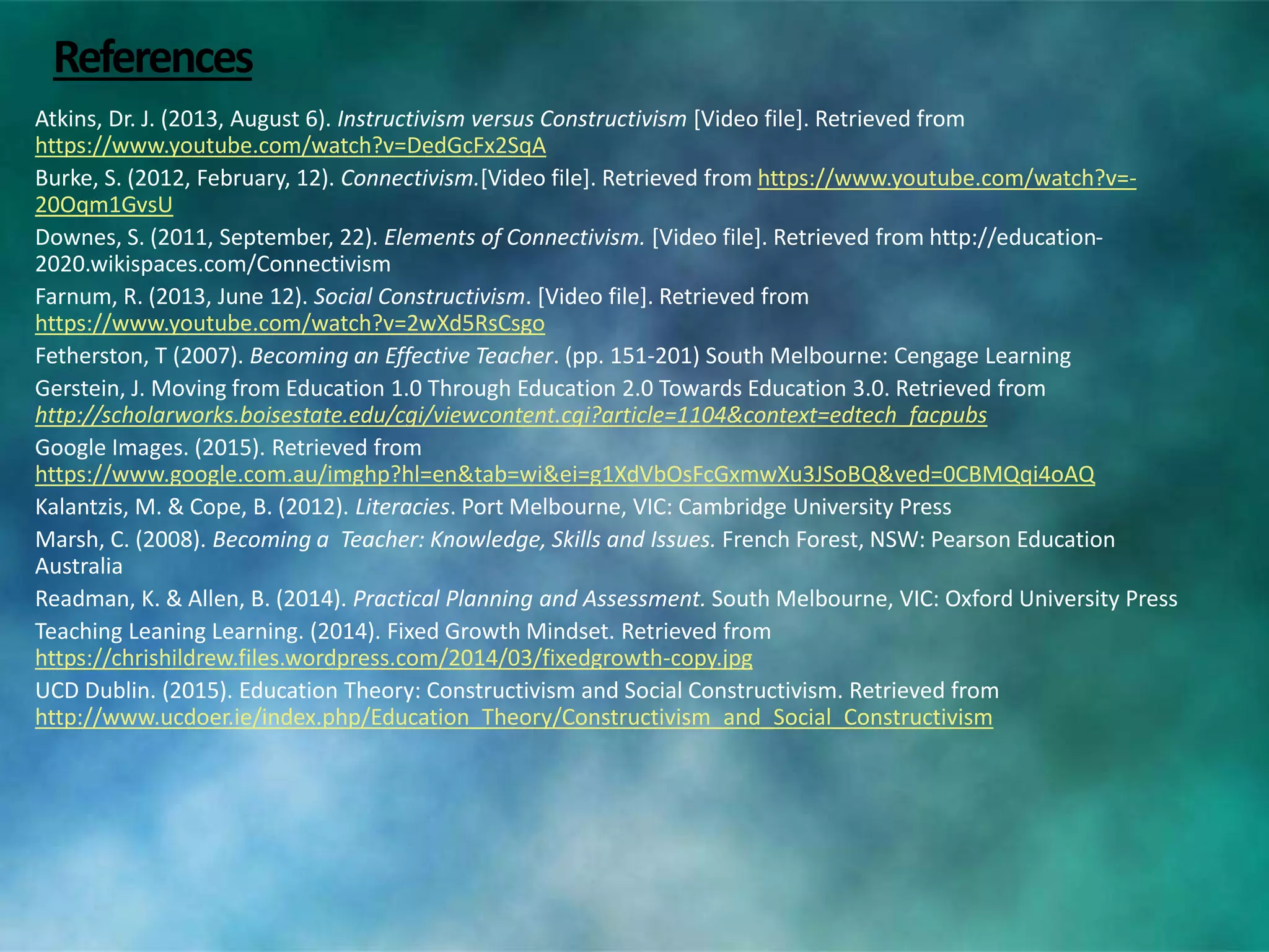 Models of teaching and learning | PPTX