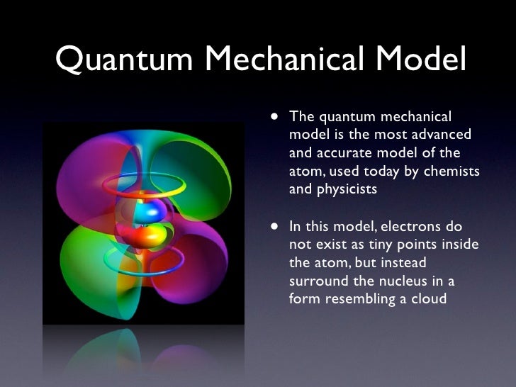 quantum mechanical model