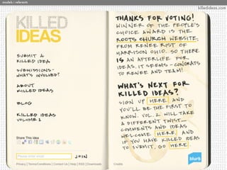 models i referents
                     killedideas.com
 