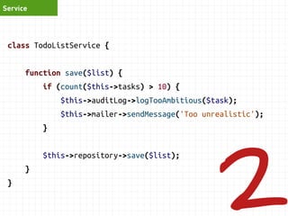TodoService 
PrintingService 
 