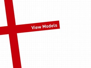 Model 
Service Layer 
Controller 
View 
 