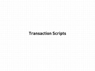 Repository 
class TodoDbRepository implements TodoRepository { 
public function findById($id) { 
$todo = $this->db->select(...); 
if (!$todo) { 
throw new TodoNotFoundException(); 
} 
return $todo; 
} 
} 
raw db connection 
 
