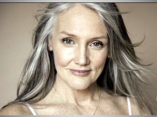 Stunning Models with Gorgeous Grey Hair