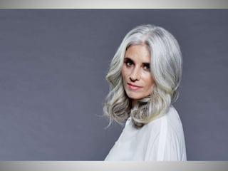 Stunning Models with Gorgeous Grey Hair