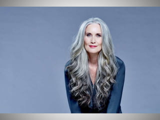 Stunning Models with Gorgeous Grey Hair