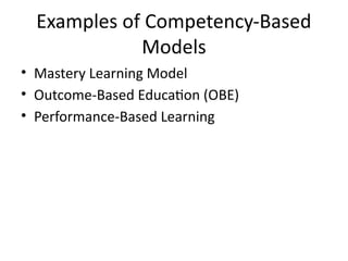 Integrating Subject Knowledge, Competencies, and Human Traits in ...