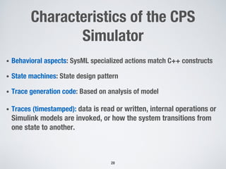 Enabling Model Testing of Cyber Physical Systems | PDF