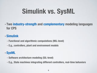 Enabling Model Testing of Cyber Physical Systems | PDF