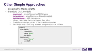 In-Depth Model/View with QML | PPT