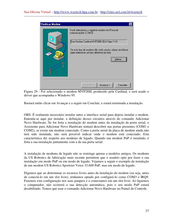 Drivers com1 modems wireless