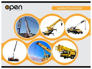 GUINDASTE/LOCAÇÃO
 