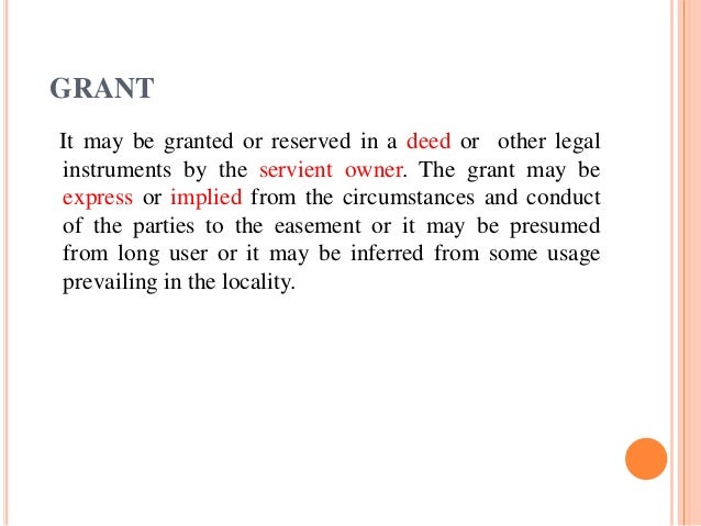 Quasi Easement Property Law Quasi Easement Property Law