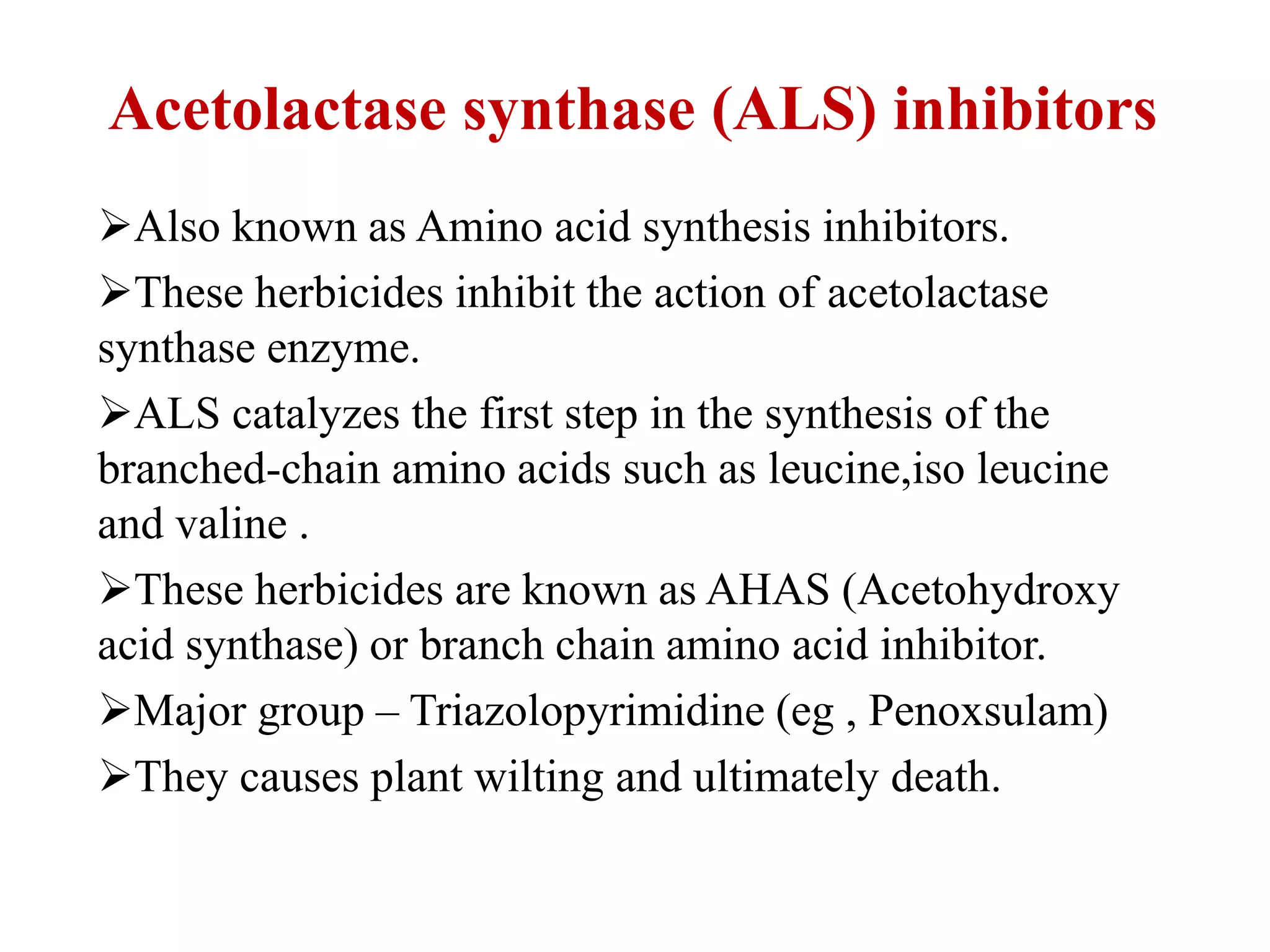 Mode of action of herbicides | PPTX