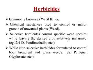 Mode of action of herbicides | PPTX